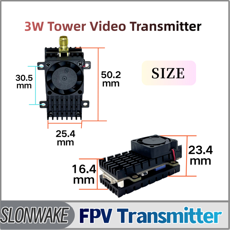 SLONWAKE 5.8G 3000mW Simulatio - Drone Rc Receiver And Transmitter recensie en prijs