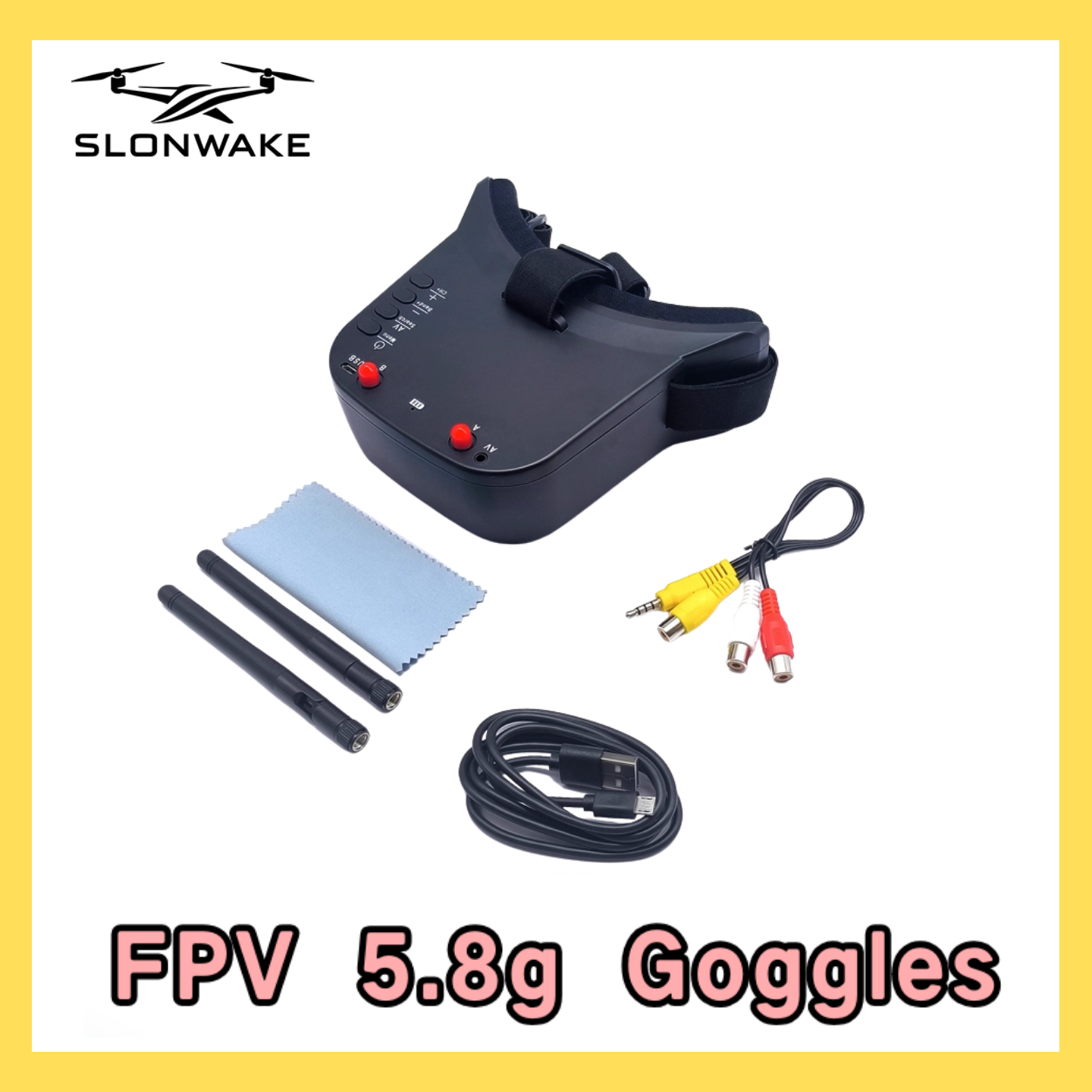 SLONWAKE 5.8G 48CH FPV 400mw V - Drone Rc Receiver And Transmitter recensie en prijs