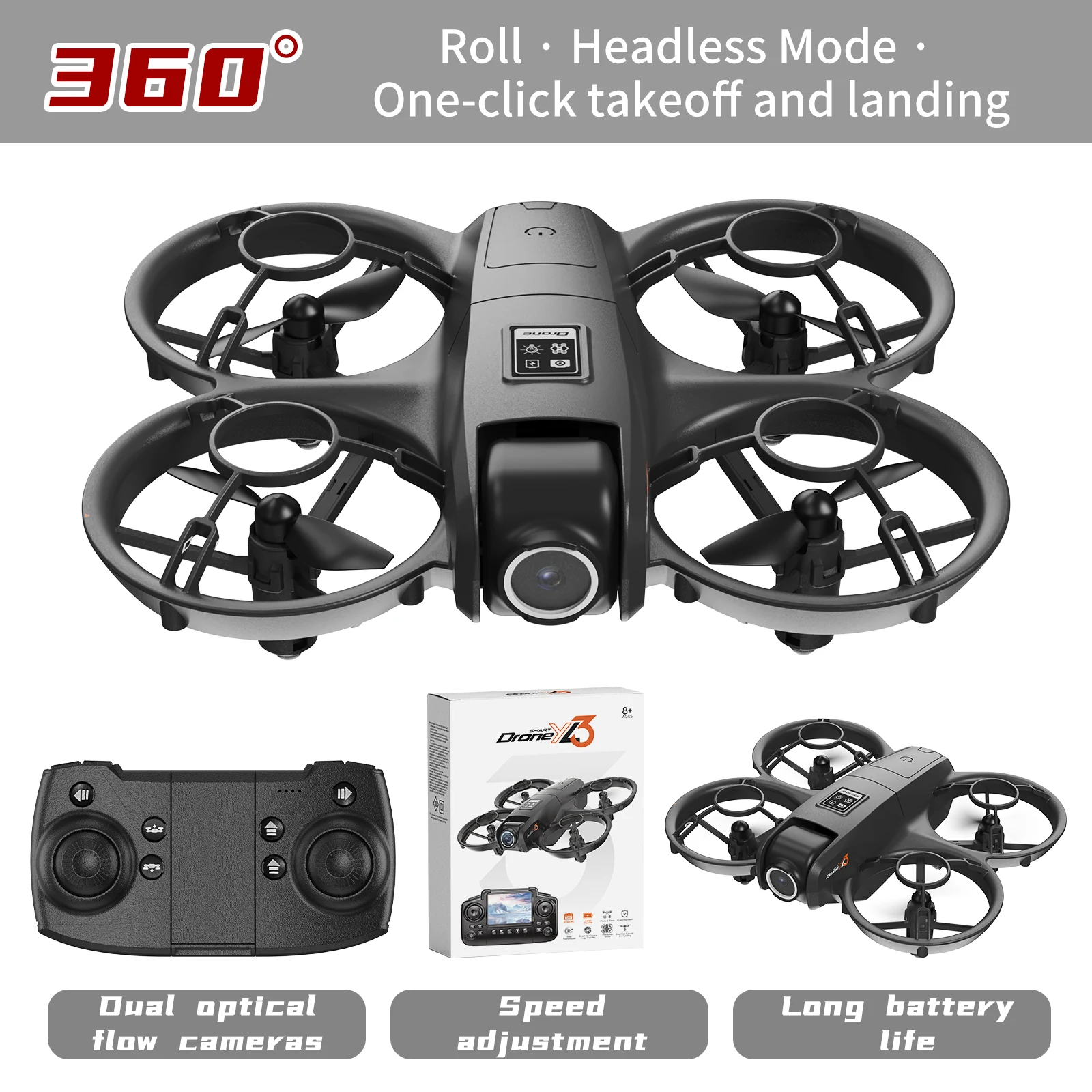 New YL3 RC Drone 8K 1080P Wide - Drone E88Pro Rc 4K recensie en prijs