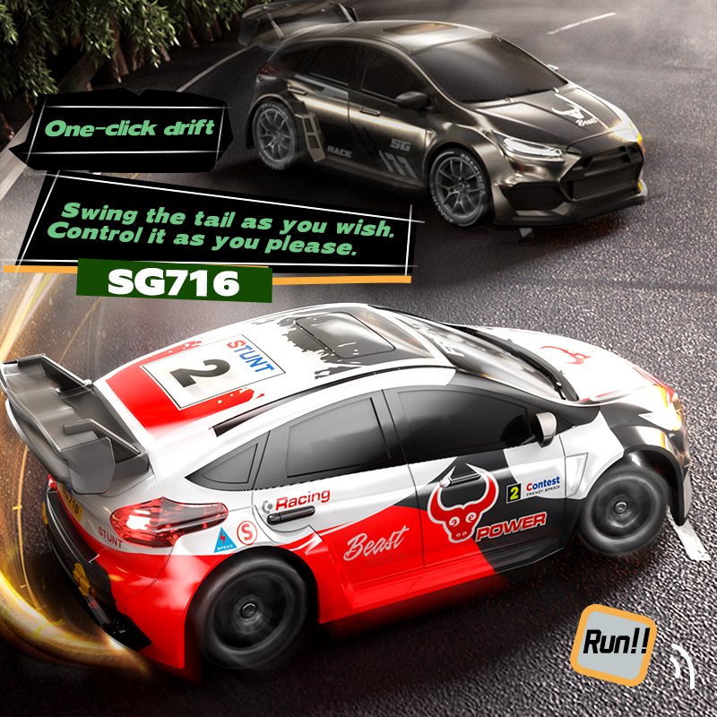 1：24 4WD 50KM/H RC Car Stunt D - Drone Shahed Rc recensie en prijs
