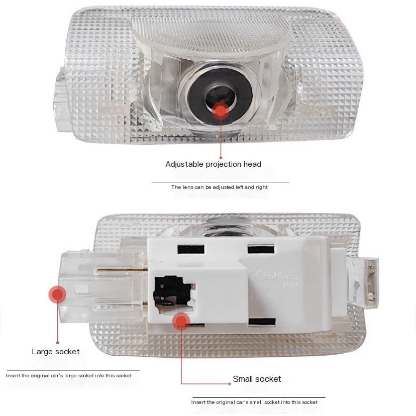 2Pcs LED Projector Lamp Car Do - Drone Shahed Rc recensie en prijs