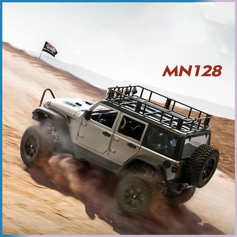 RC Crawler 4x4 Car MN128  2.4G - Drone Shahed Rc recensie en prijs