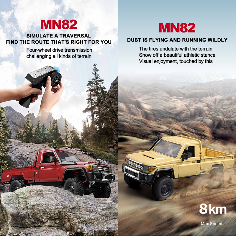 ZWN MN82 1:12 Retro Rc Car Wit - Drone Shahed Rc recensie en prijs