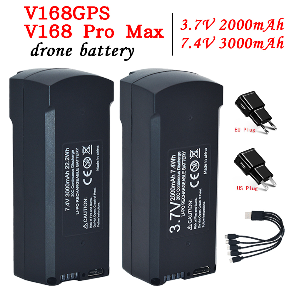 GPS V198 7.4V 3000mAh Battery  - Drone Rc Accessories recensie en prijs
