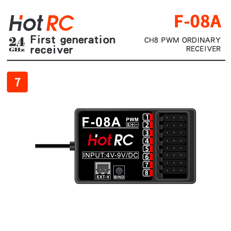 HOTRC 2.4Ghz Receivers F-01A F - Telemetry Module Rc recensie en prijs