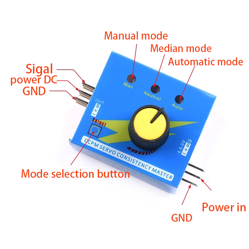 3CH Simple Multi Servo ECS Tes - Drone Rc Accessories recensie en prijs