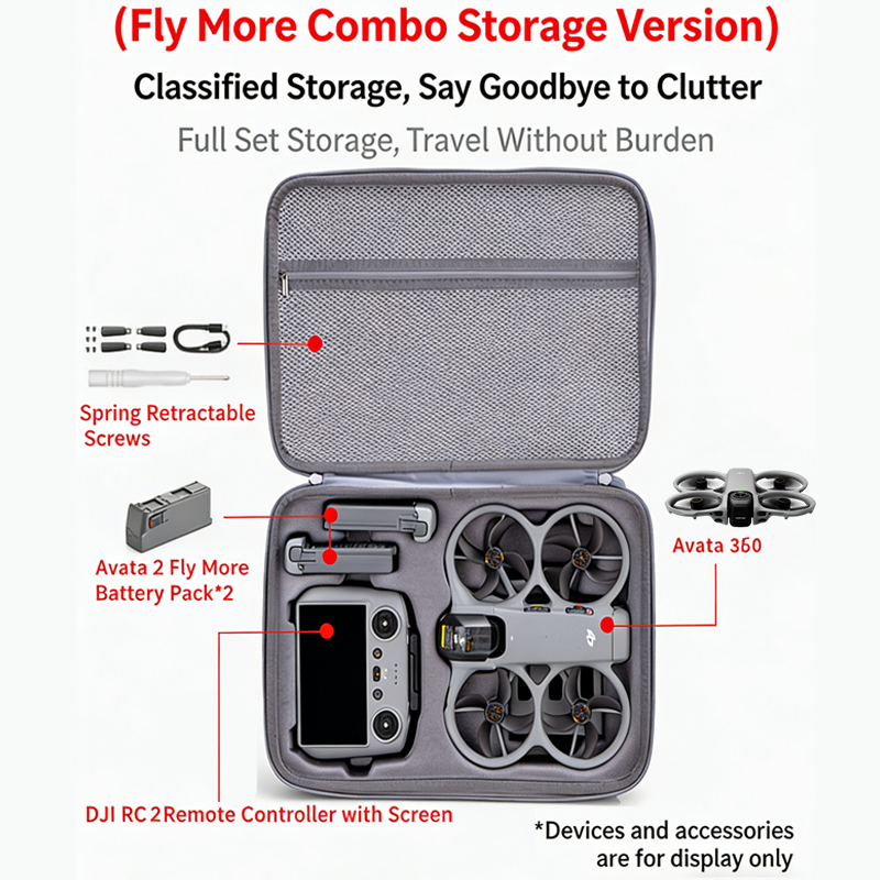 Storage Bag For DJI Avata 360  - Drone Rc Belt recensie en prijs